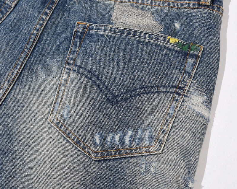 "Wavy"- Flared Denim