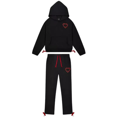 "Sicko-Tracksuit" Black and Red
